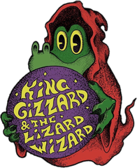Gator From Gizzfest 2017 Poster - King Gizzard And The Lizard Wizard Gator Png