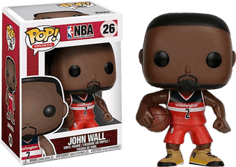 Nba - John Wall Funko Pop Png