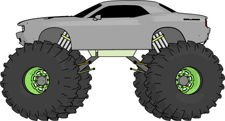 Truck Monster Car Clipart Png - Monster Truck