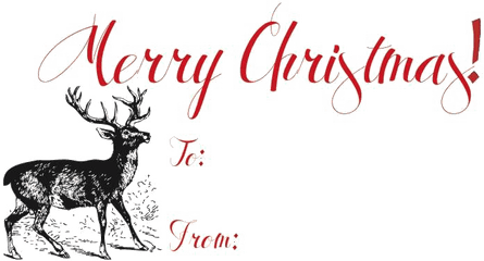 Merry Christmas Png Free Download Arts - Gift Card Merry Christmas Png