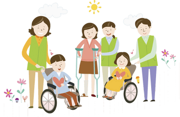 Injury Clipart Disability Person - People With Disability Person With Disability Clipart Png