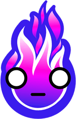 Firemoji - Hot Fire Flame Emojis By David Miller Smiley Png