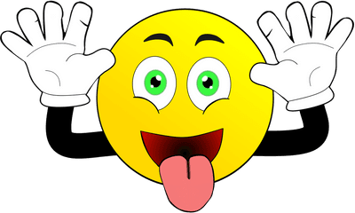 Clip Art - Funny Smiley Emoji Png