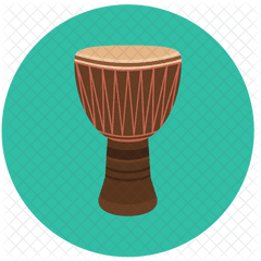 Tabla Icon Of Flat Style - Djembe Icon Png