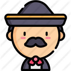 Mariachi - Free People Icons Mime Icon Png