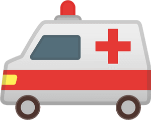 Ambulance Icon - Ambulance Emoji Png