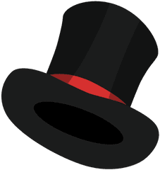 Magicians Top Hat Icon - Sombrero De Copa Png