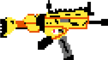 Pixilart - Pixel Art Fortnite Scar Png