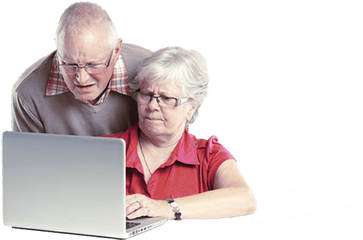 Download Old Person Confused By - Old People Confused By Technology Png