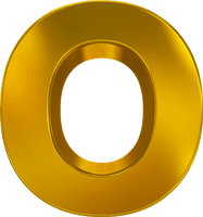 Letter O PNG File HD