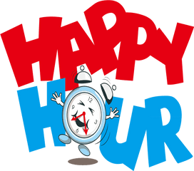 Cocktails Clipart Happy Hour - Transparent Happy Hour Png