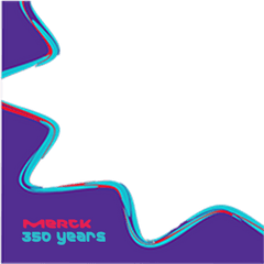 Merck 350 Years - Support Campaign Twibbon Vertical Png