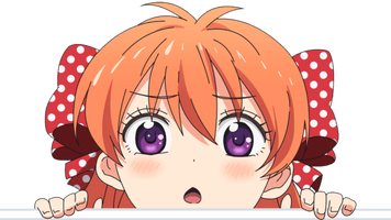 Girl Blush Anime PNG File HD