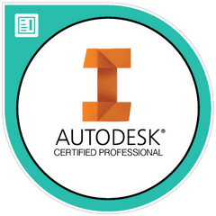 Add Autodesk Inventor Certified Icon To - Autodesk Certified User Png