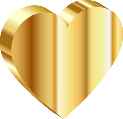 Download Gold Heart Png Image For Free - Heart Of Gold Png