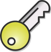 Vector Silver Key Download HD - Free PNG