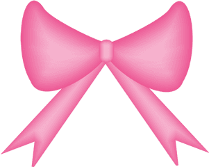 Pink Hair Clipart Girly Bow - Hair Bow With No Background Png