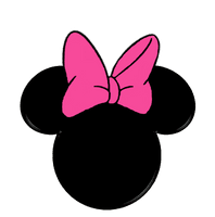 Mickey Pink Mouse Minnie Butterfly HD Image Free PNG