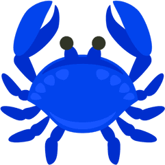 Cancer Emoji Png Blue Crab