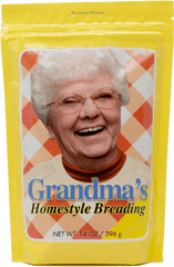 Grandmau0027s Zesty Homestyle Breading - Senior Citizen Png