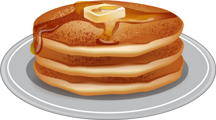 Pancakes Clipart English - Pancake Clip Art Png