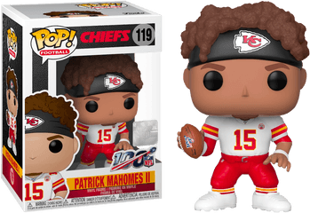 Patrick Mahomes Kansas City Chiefs - Funko Pop Patrick Mahomes Png