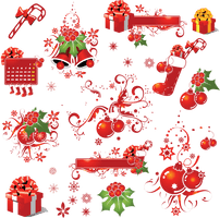 Christmas Elements Picture - Free PNG