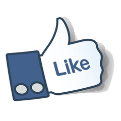 Like Icons Symbol Facebook Button Signal Thumb - Free PNG