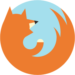 Firefox Appicns Icon - Flat Firefox Logo Png