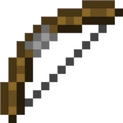 Slime Bow - Hypixel Skyblock Wiki Minecraft Bow And Arrow Png