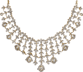 Download Hd Tanishq Jewels Of Royalty - Tanishq Uncut Diamond Jewellery Png