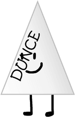 Dunce Cap - Calligraphy Png