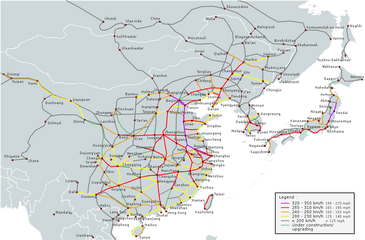 High - Speed Rail Wikiwand High Speed Rail In Asia Png