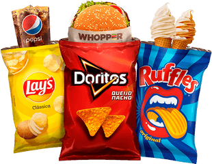 PromoÃ§Ã£o Burger King No Pacote - Doritos Cool Original Png