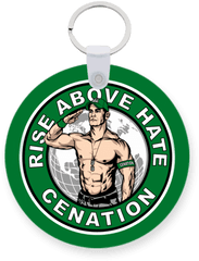 John Cena Printed Keychain - John Cena Png