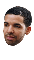 Drake Face Transparent Image - Free PNG