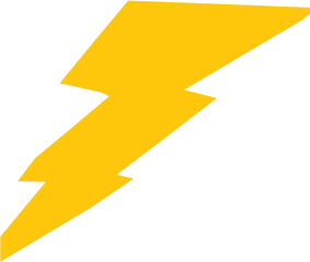 Electricity Bolt Clipart - Full Size Clipart 4135384 Lightning Bolt Icon Free Png