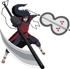 Download Rinnegan Madara Uchiha - Madara Weapon Png