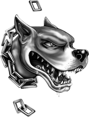 Download Hd Gaza Vybz Kartel Mad Dog - Pitbull Tattoo Png