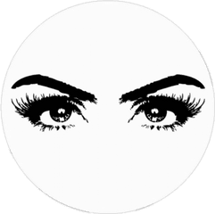 Eyelashes Clipart Tumblr Transparent - Eyes Sticker Png