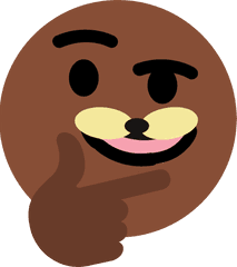 Thinking Spurdo - Spurdo Sparde Emoji Png