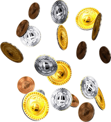 Smash Coin - Super Mario Wiki The Mario Encyclopedia Smash Ultimate Gold Coins Png