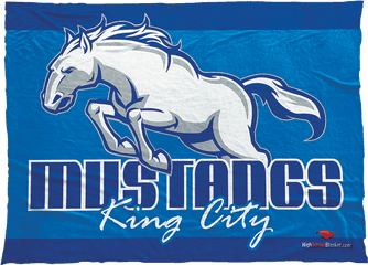 King City Mustangs - Stallion Png