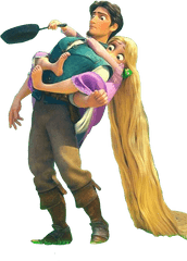 Download Report Abuse - Rapunzel And Eugene Png