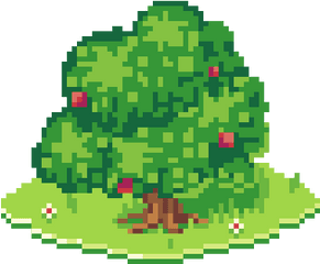 Pixel Art Animation With Juicefx - Christmas Tree Png