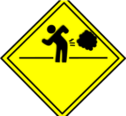 Farts Can Be Healthy And Good For You - Fart Sign Png