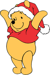 Pooh Transparent Background Clipart - Winnie The Pooh Dancing Drawing Png