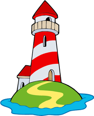 Download Free Png Lighthouse - Light House Cartoon Png