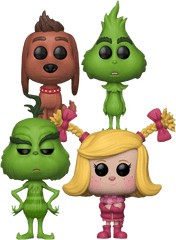 The - Cindy Lou Who Grinch 2018 Clipart Full Size Clipart Grinch And Cindy Lou Funko Png