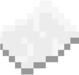 Paper - Minecraft Paper Pixel Art Png